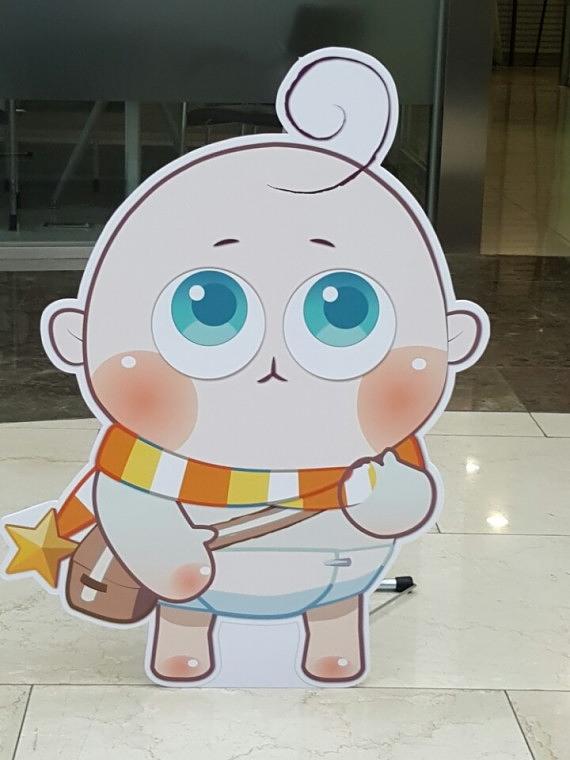 상명대학교 만화캐릭터학부 폼보드 등신대