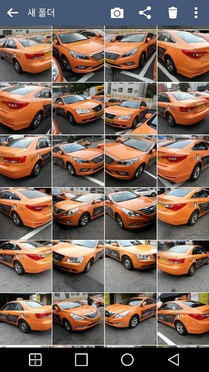 서울택시 금연광고 랩핑 400대