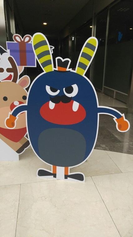 굿네이버스 꿈희망트리 등신대
