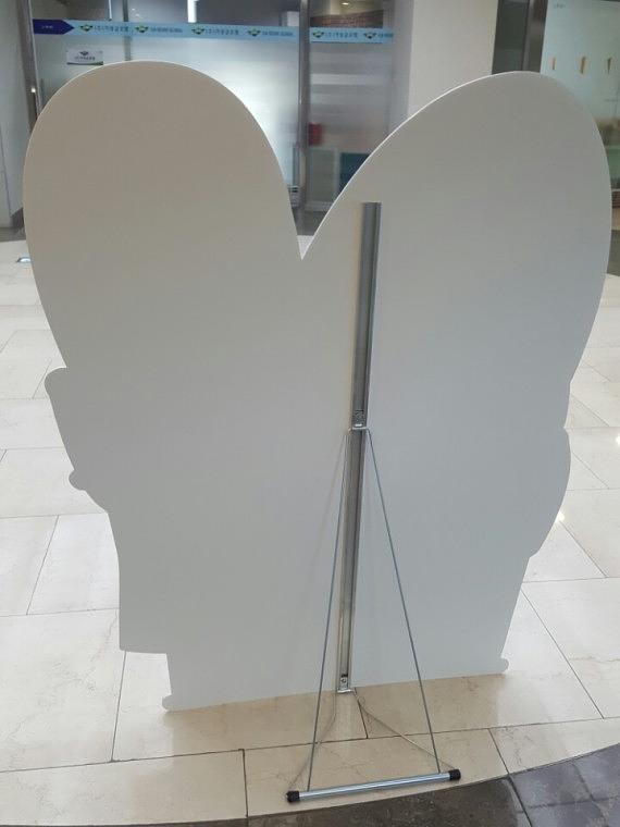 토끼 캐릭터 등신대