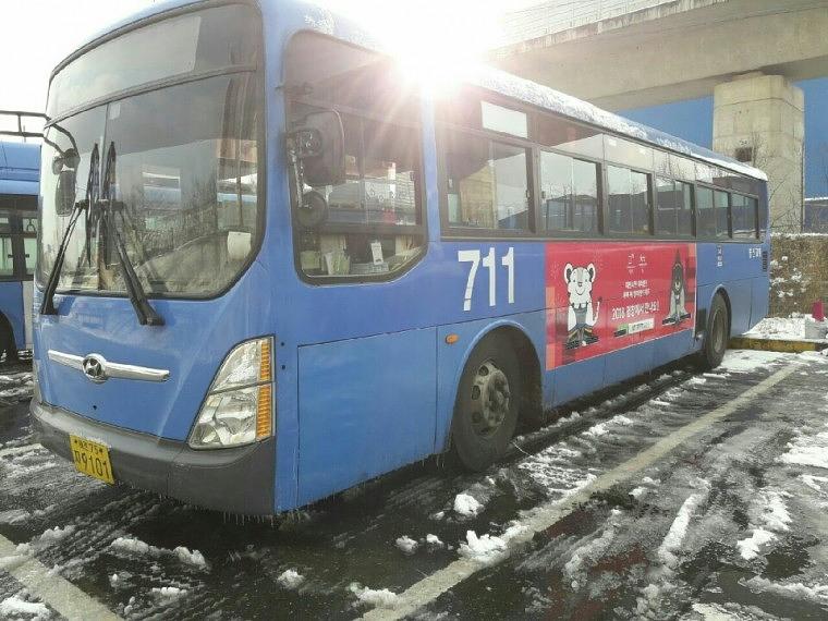 대전시내버스 평창올림픽 홍보광고 출력ᆞ시공