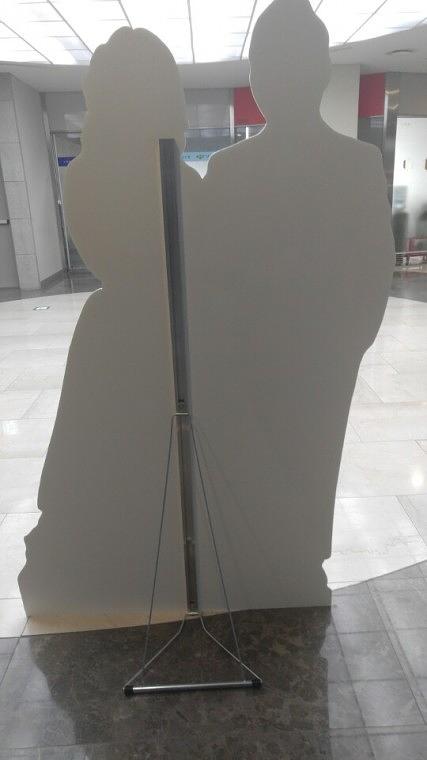 결혼기념 폼보드 등신대(1.2Mx1.8M)