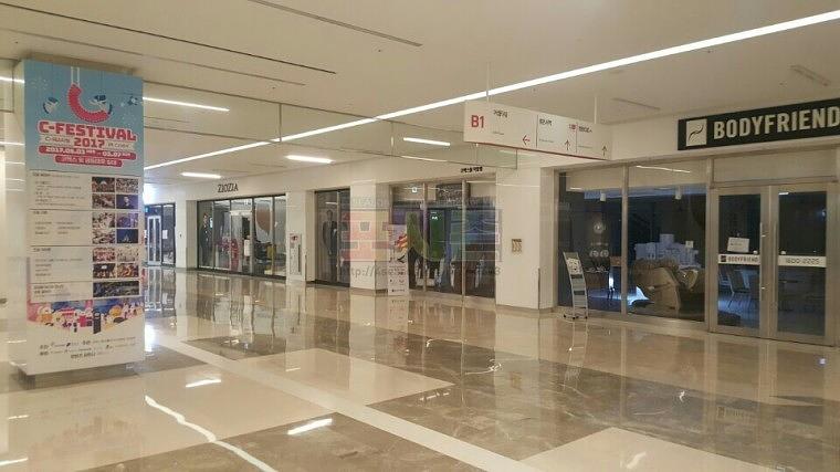 코엑스 스타필드몰 기둥 방염 랩핑