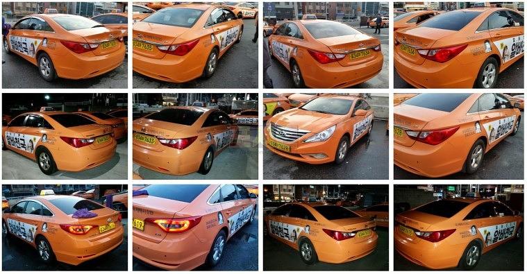 알바천국 서울택시광고랩핑 3500대