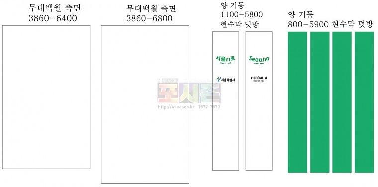 서울로 개통 행사 현수막