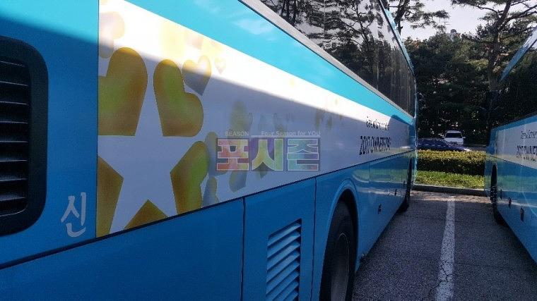 삼성모터스 행사 버스6대 랩핑