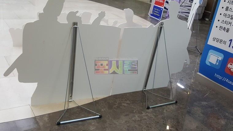 올레TV 포토존 등신대